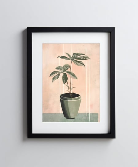 Monstera Boho - 50x70 cm - Bez ramy Harmony Posters