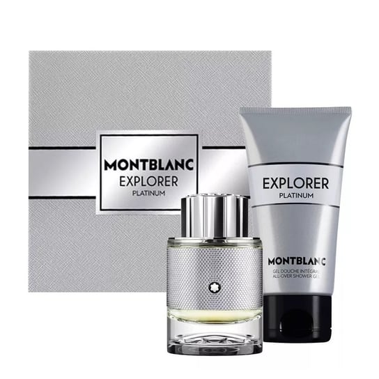 Mont Blanc Explorer Platinum zestaw woda perfumowana spray 60ml + żel pod prysznic 100ml Mont Blanc