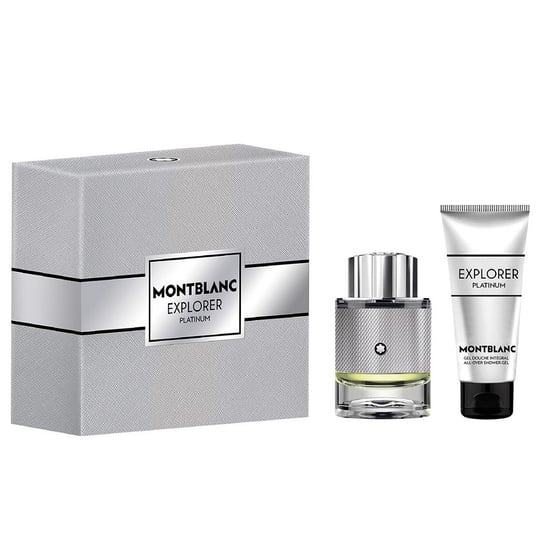 Mont Blanc Explorer Platinum zestaw woda perfumowana spray 60ml + żel pod prysznic 100ml Mont Blanc