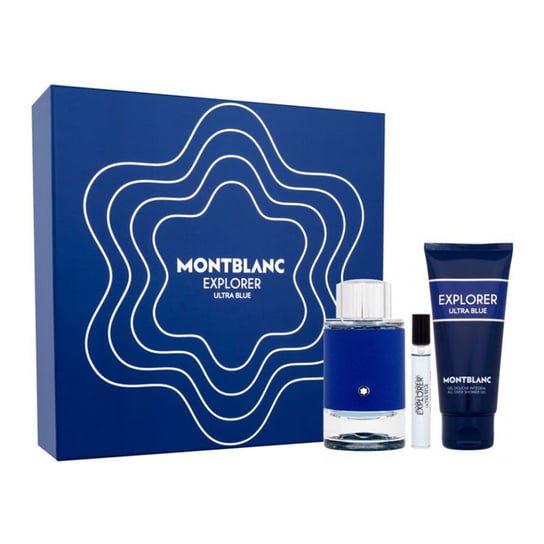 Mont Blanc, Explorer Ultra Blue, Zestaw Kosmetyków, 3 Szt. Mont Blanc