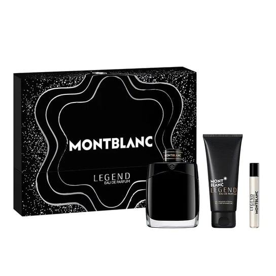 Mont Blanc Legend zestaw woda perfumowana spray 100ml + miniatura wody perfumowanej 7.5ml + żel pod prysznic 100ml Mont Blanc