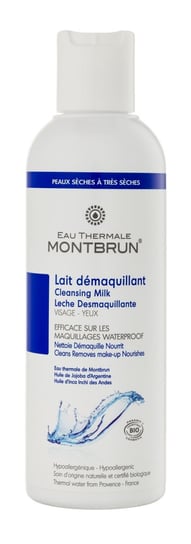 Montbrun, mleczko do demakijażu z wodą termalną, 200 ml Montbrun