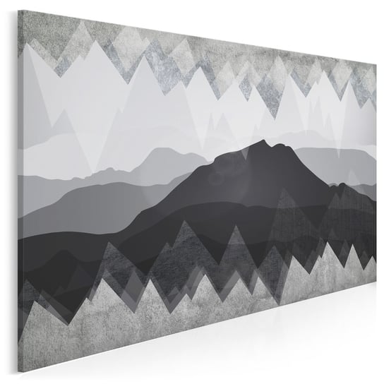 Monte Negro - nowoczesny obraz na płótnie - 120x80 cm VAKU-DSGN Nowoczesne obrazy