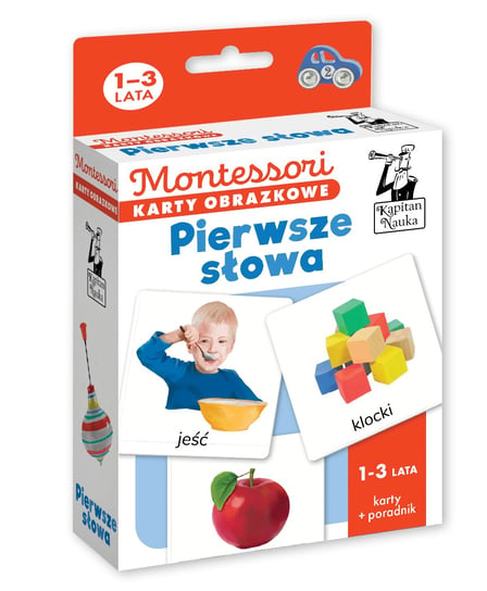 Montessori karty obrazkowe. Pierwsze słowa Katarzyna Dołhun