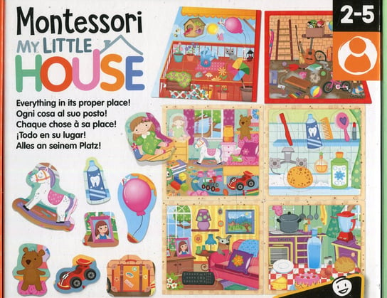 Montessori Mój mały domek, gra edukacyjna, Headu Headu