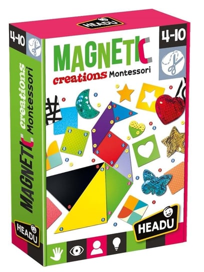 Montessori Stwórz swoje własne magnesy HEADU Headu Headu