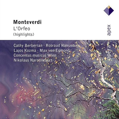 Monteverdi : L'Orfeo [Highlights] Rotraud Hansmann, Cathy Berberian, Lajos Kozma, Kurt Equiluz, Max van Egmond, Nikolaus Harnoncourt & Concentus Musicus Wien