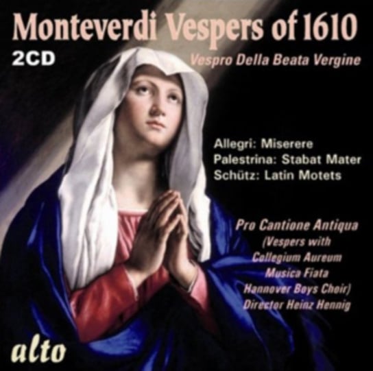 Monteverdi Vespers Of 1610 Alto