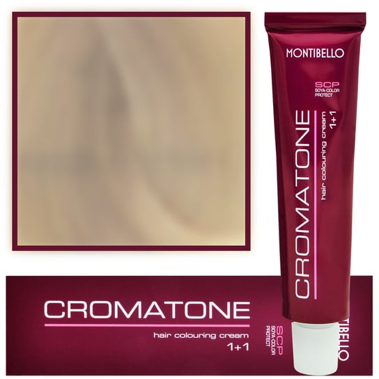 Montibello, Cromatone, Farba do włosów, 60 ml, kolor 10,1 Popielaty Platynowy Blond Montibello