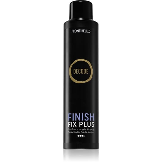 Montibello Decode Finish Fix Plus Spray lakier do włosów z silnym utrwaleniem 250 ml Montibello