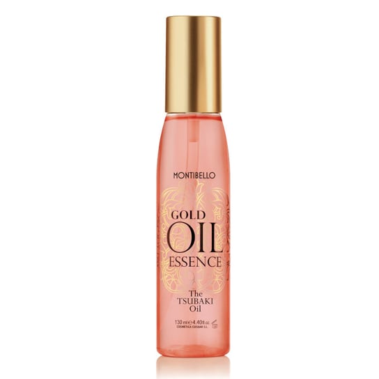 Montibello Gold Oil Essence Olejek tsubaki niwelujący oznaki starzenia się włosów i nadający blask 130ml Montibello