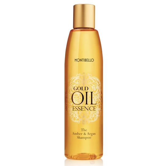 Montibello Gold Oil Essence Szampon arganowo-bursztynowy odbudowujący do włosów zniszczonych 250ml Montibello