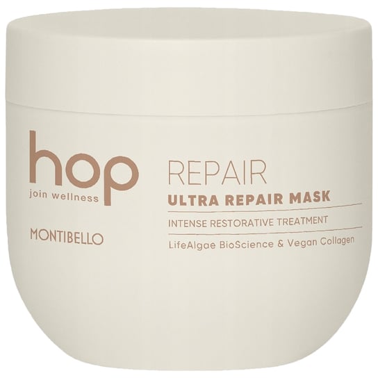 Montibello HOP Repair Ultra, Maska do włosów suchych i zniszczonych, 500ml Montibello