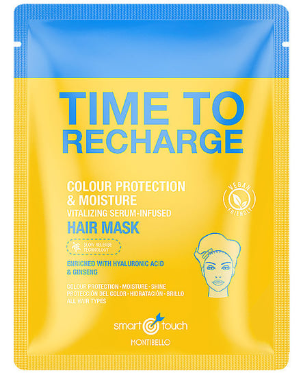 MONTIBELLO, Smart Touch Time To Recharge Hair Mask maska w płachcie nasączona serum 30ml Montibello