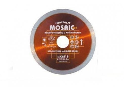 Montolit Tarcza Do Cięcia Mozaiki Szklanej Cm125 X 22,2Mm MONTOLIT