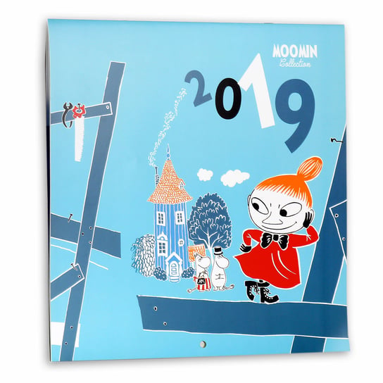 Moomin Colection, kalendarz ścienny 2019 Eurograf