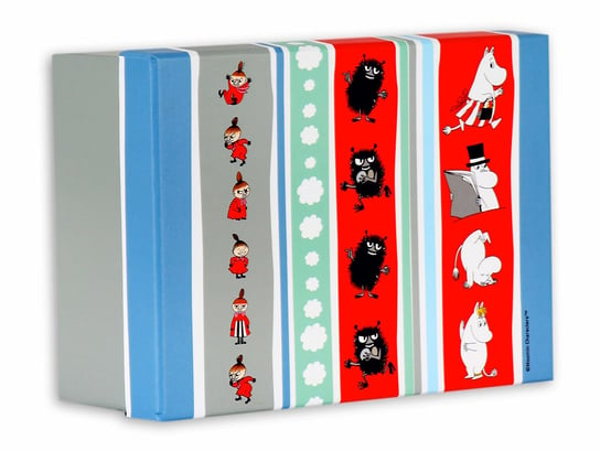 Moomin Collection, Pudełko prezentowe, w paski, rozmiar L Empik