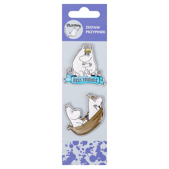 Moomin, zestaw przypinek, 2 sztuki Empik