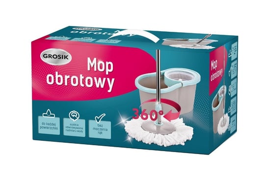 Mop obrotowy, Sarantis Jan Niezbędny Grosik 1szt Sarantis