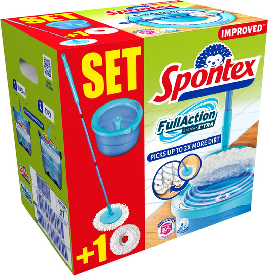 Mop obrotowy Spontex, Full Action System Spontex