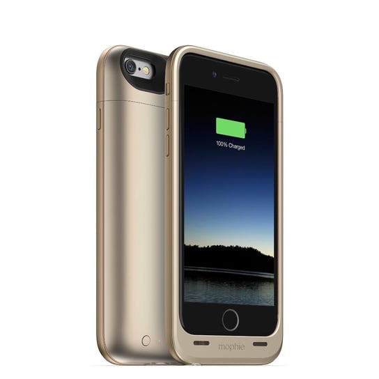 Mophie Juice Pack Air (2750 mAh) - obudowa w wbudowaną baterią do iPhone 6/6S (wersja złota) 3045_JPA-IP6-GLD Mophie