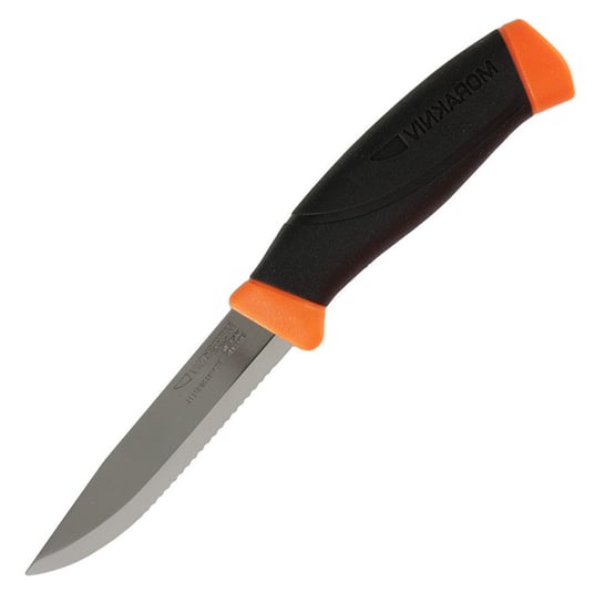 Morakniv, Nóż, Companion F Serrated - Stainless Steel (NZ-CFS-SS-24) Morakniv