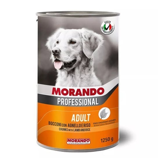 Morando Pro Pies Kawałki Z Jagnięciną I Ryżem 1250G MORANDO