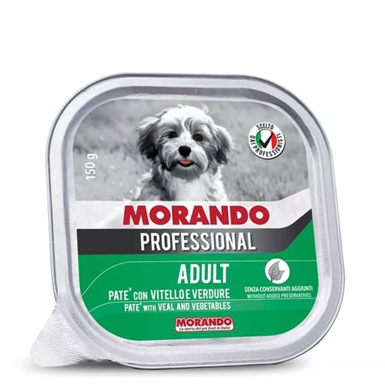 Morando Pro Pies Pasztet Z Cielęciną I Warzywami 150G MORANDO
