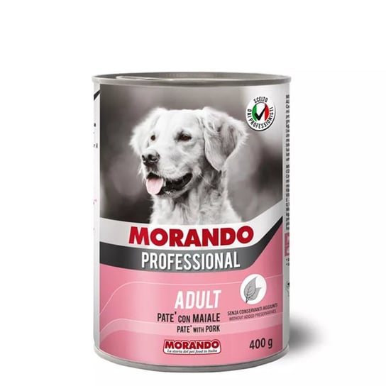 Morando Pro Pies Pasztet Z Wieprzowiną 400G MORANDO