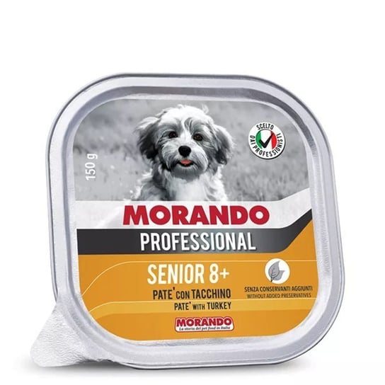 Morando Pro Pies Senior Pasztet Z Indykiem 150G MORANDO