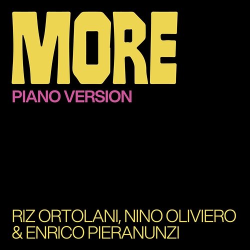 More Riz Ortolani, Nino Oliviero, Enrico Pieranunzi