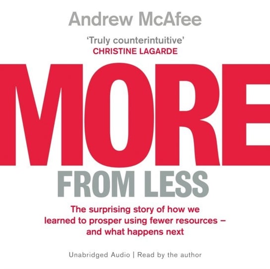 More From Less - audiobook Mcafee Andrew