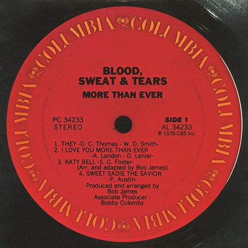 More Than Ever Blood, Sweat & Tears