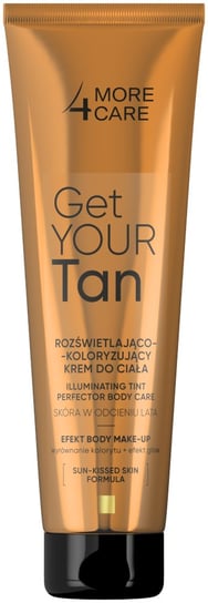 More4care Get Your Tan!, Rozświetlający Krem Koloryzujący Do Ciała Body Make-up, 100 Ml More4Care