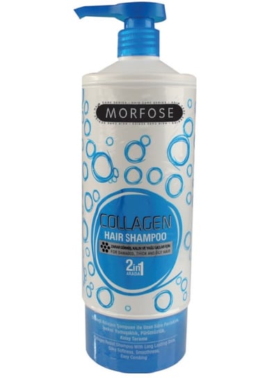 Morfose, Collagen, szampon wzmacniający do włosów 2w1, 1000 ml Morfose