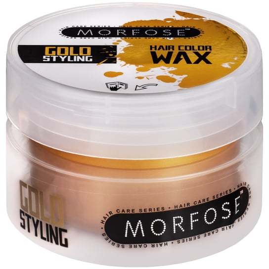 Morfose Hair Color Wax Gold Wosk profesjonalny koloryzujący do stylizacji włosów 100ml Morfose