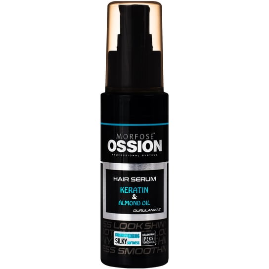 Morfose, Ossion, Hair Serum Keratin&Almond Oil, serum keratynowe do włosów, 75 ml Morfose