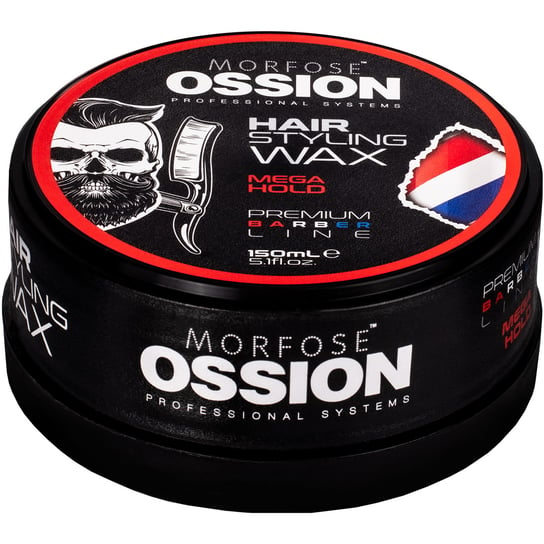 Morfose, Ossion, Hair Styling Wax Mega Hold, wosk bardzo mocno utrwalający, 150 ml Morfose
