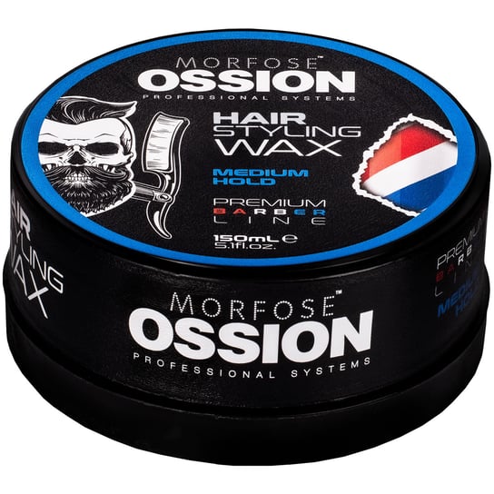 Morfose, Ossion, PB Wax Medium Hold, wosk do stylizacji fryzur dla panów, 150 ml Morfose