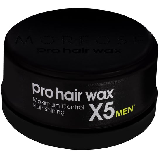 Morfose Pro Hair Gel Wax Black lekko nabłyszczający żel do stylizacji