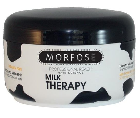 Morfose, Professional Reach Milk Therapy Creamy Milk Mask maska mleczna na włosy 500ml Morfose