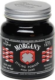 Morgan`S, Styling Pomade High Shine Firm Hold, Wygładzająca nadająca połysk pomada do stylizacji włosów, 100 g Morgan's