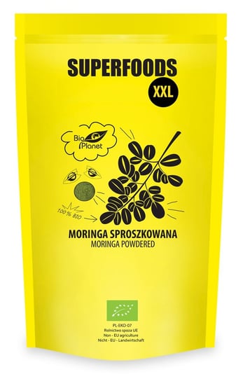 Moringa Sproszkowana Bio 500 G - Bio Planet Bio Planet