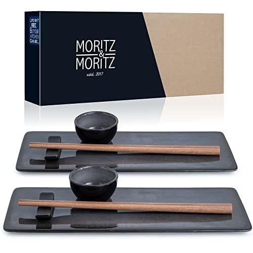 Moritz & Moritz Zestaw Naczyń Do Sushi Dla 2 Osób 10 Części Inna marka