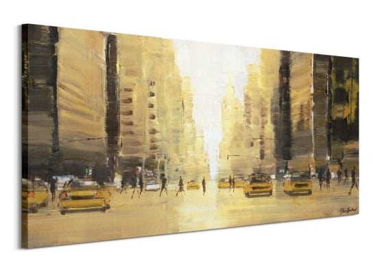 Morning Glow, Manhattan - obraz na płótnie Pyramid International