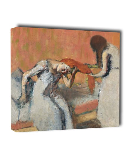 Morning Toilet, Edgar Degas - obraz na płótnie 30x30 cm Galeria Plakatu