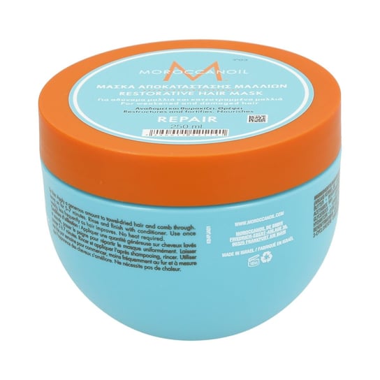 Moroccanoil, Repair, maska do włosów osłabionych o działaniu wzmacniającym, 250 ml Moroccanoil