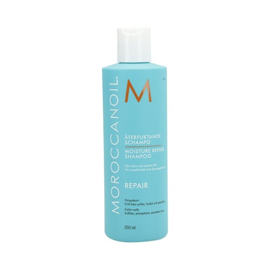 Moroccanoil, Repair, szampon do włosów słabych i zniszczonych o działaniu nawilżająco-odżywczym, 250 ml Moroccanoil