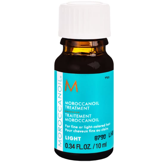 MoroccanOil Treatment Light odżywczy lekki olejek arganowy do jasnych włosów, nawilża, regeneruje i zmiękcza włosy 10ml Moroccanoil