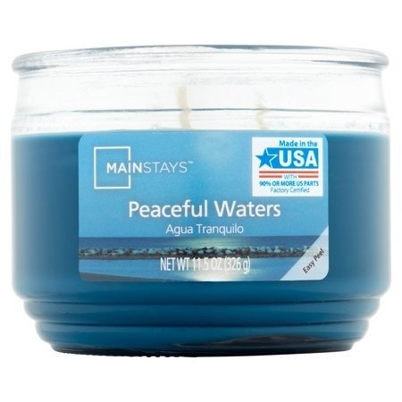 Morska świeca zapachowa Mainstays 11.5 oz 326 g Peaceful Waters Inna marka